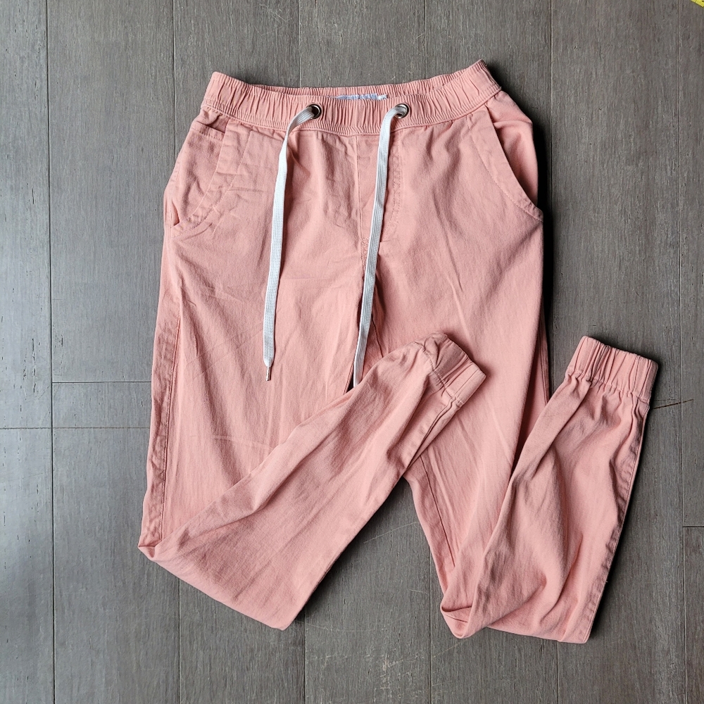 Team LTD Womens Boardwalk Pink Track Pants